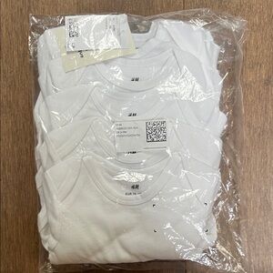 H&M 100% organic cotton onesies